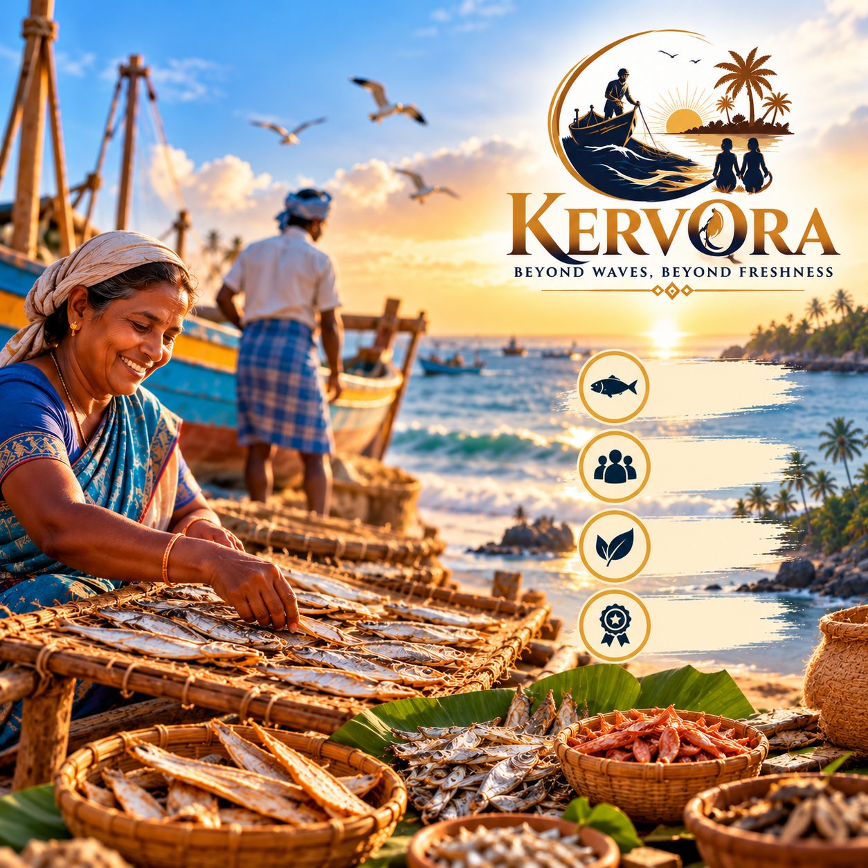 Kervora coastal seafood heritage