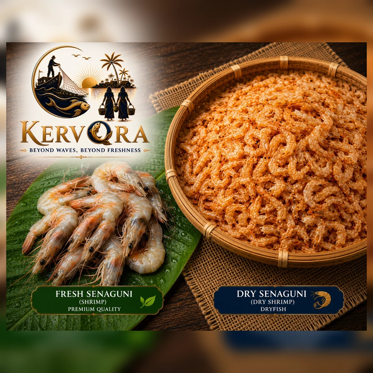 Senaguni Dry Fish (Sun-Dried Shrimp (Dry Prawns))
