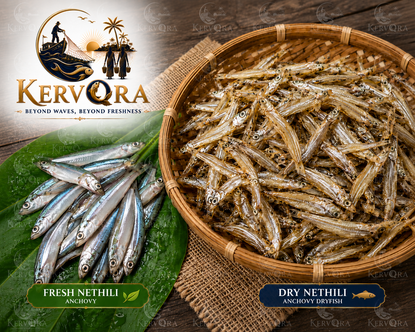 Nethili Dry Fish (Sun-Dried Anchovy)